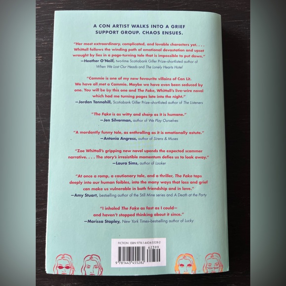 Book - The Fake by Zoe Whittal - Picture 2 of 2
